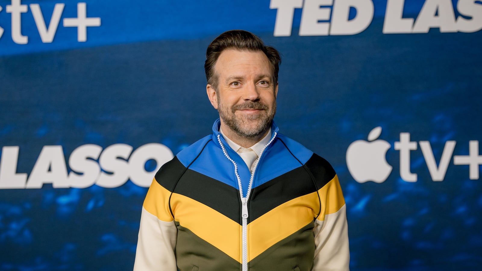 LOS ANGELES, CALIFORNIA - MARCH 07: Jason Sudeikis attends the Apple original series 'Ted Lasso' Season 3 red carpet premiere event at Westwood Village Theater on March 07, 2023 in Los Angeles, California.