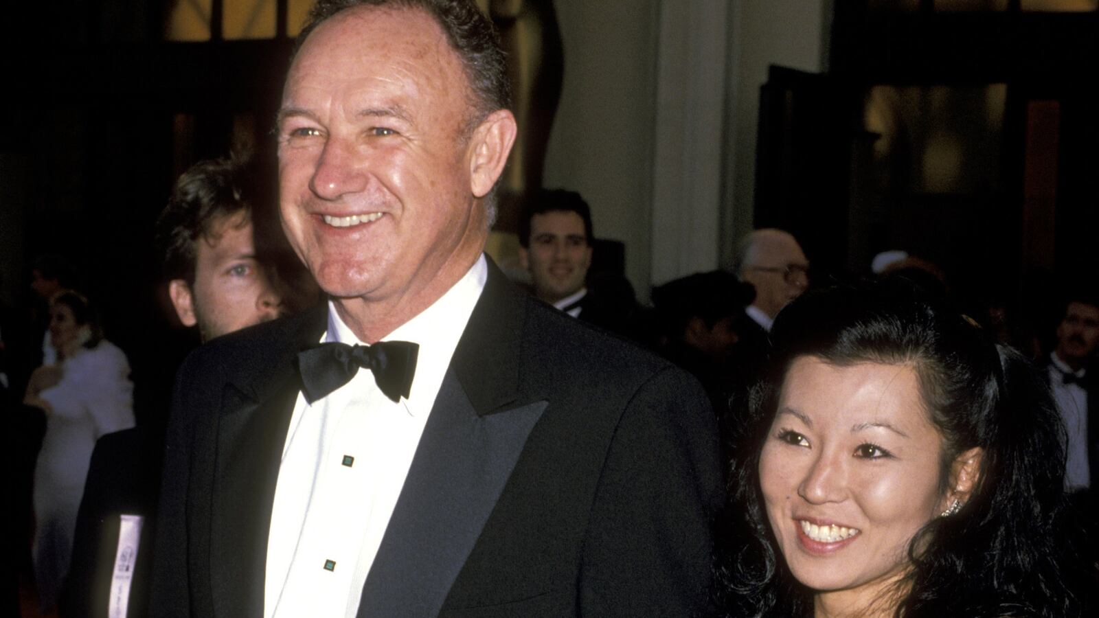 Gene Hackman and Betsy Arakawa