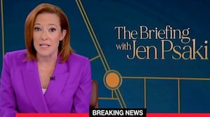 Jen Psaki hosts 'The Briefing With Jen Psaki' on Dec. 17, 2025.