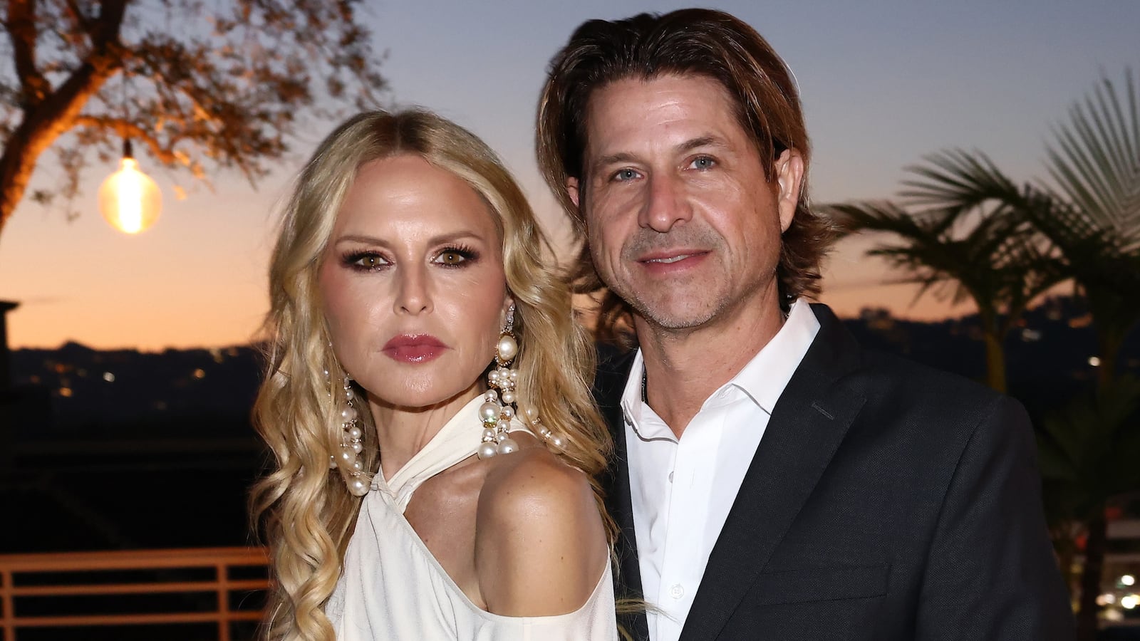 Rachel Zoe and Rodger Berman attend FIJI Water.