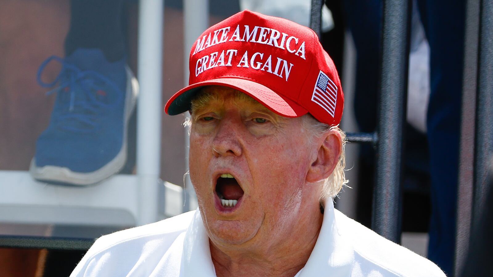 A picturer of former President Donald J. Trump, who lost once again to writer E. Jean Carroll, this time in his now fourth effort to hold up pending litigation she has filed against him.