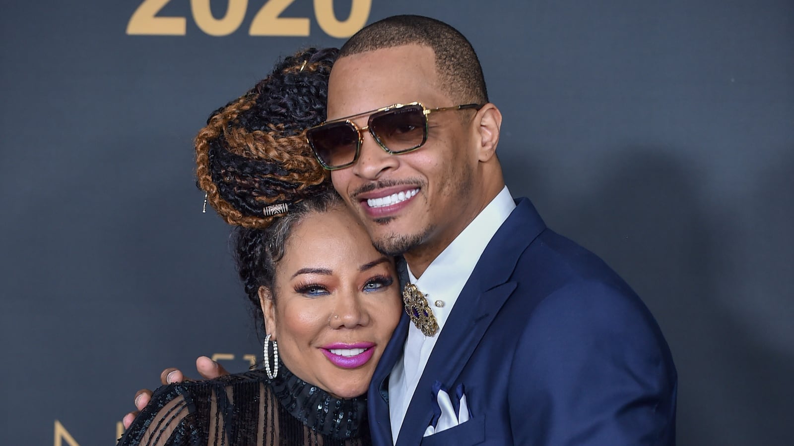 Tameka “Tiny” Cottle and T.I. in 2020