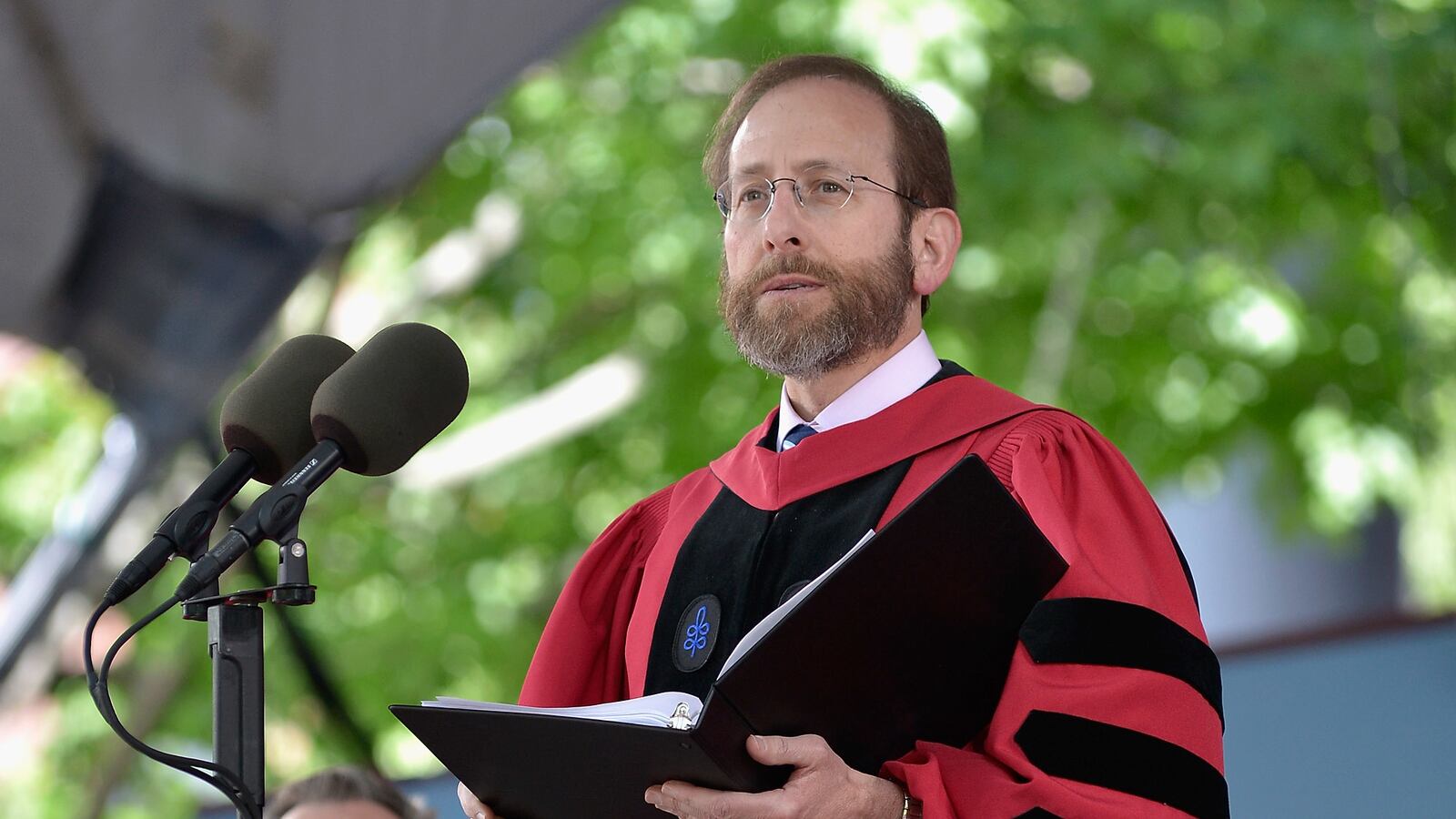 Harvard University Provost Alan Garber