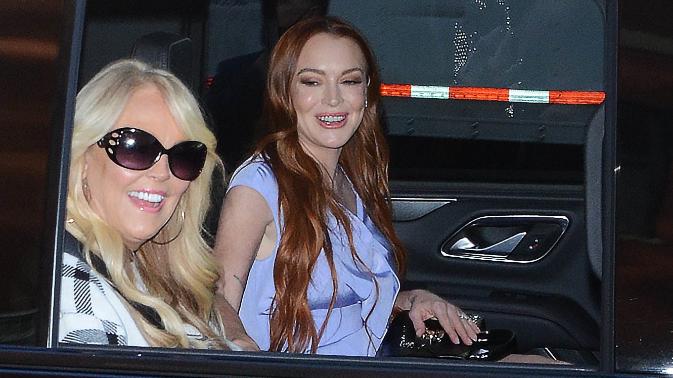 Dina Lohan and Lindsay Lohan