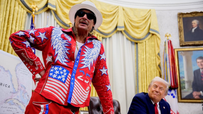 Kid Rock and Trump