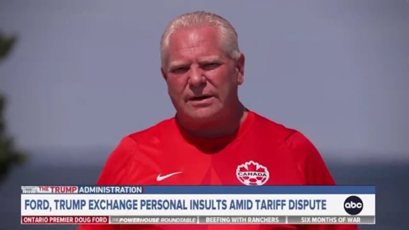 Doug Ford on ABC News.
