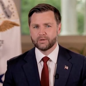 JD Vance speaking to Will Cain on Fox News.