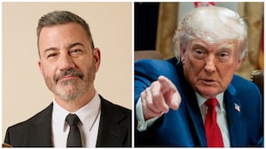 Jimmy Kimmel and Donald Trump