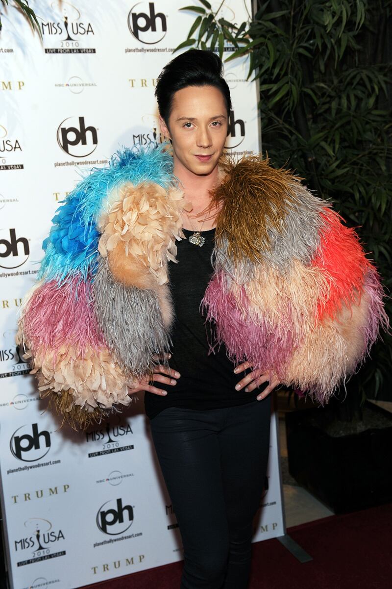 Johnny at the Miss USA 2010 pageant. Photo by Denise Truscello/WireImage