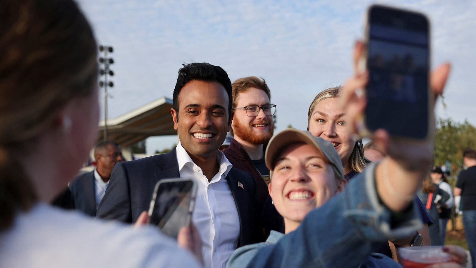Republican U.S. presidential candidate Vivek Ramaswamy