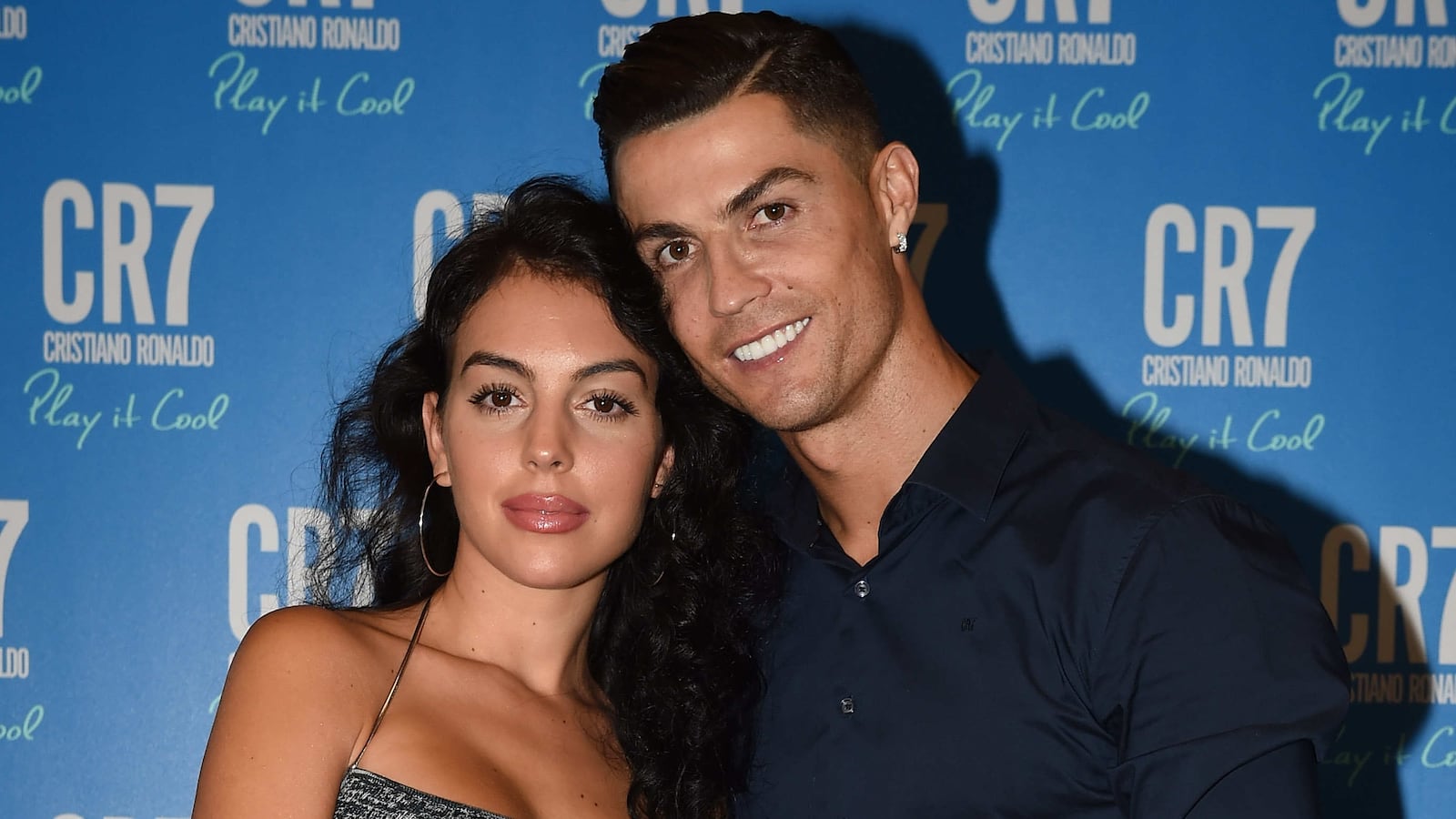 TURIN, ITALY - SEPTEMBER 12: Cristiano Ronaldo and Georgina Rodriguez celebrate the launch of new CR7 Play It Cool with friends and family on September 12, 2019 in Turin, Italy. (Photo by Tullio M. Puglia/Getty Images for CR7 Play It Cool)