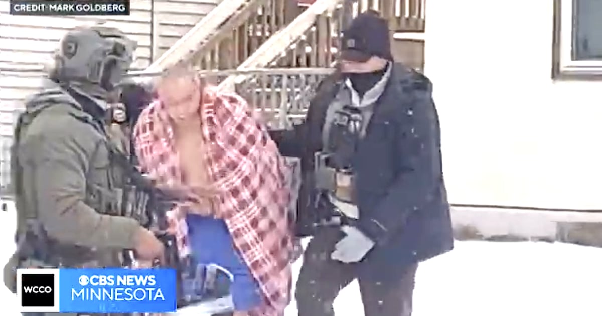 ICE Thugs Dragged Semi-Clothed U.S. Citizen Grandfather, 56, Into the Freezing Snow
