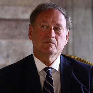Supreme Court Justice Samuel Alito attends an event organized by the U.S. Embassy to the Holy See, in Rome, Italy, September 20, 2025.