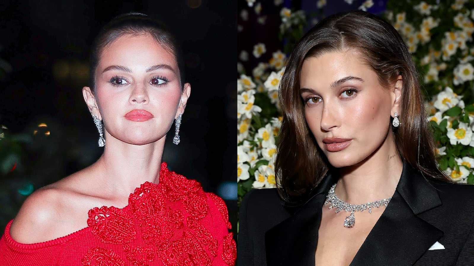 Selena Gomez and Hailey Bieber