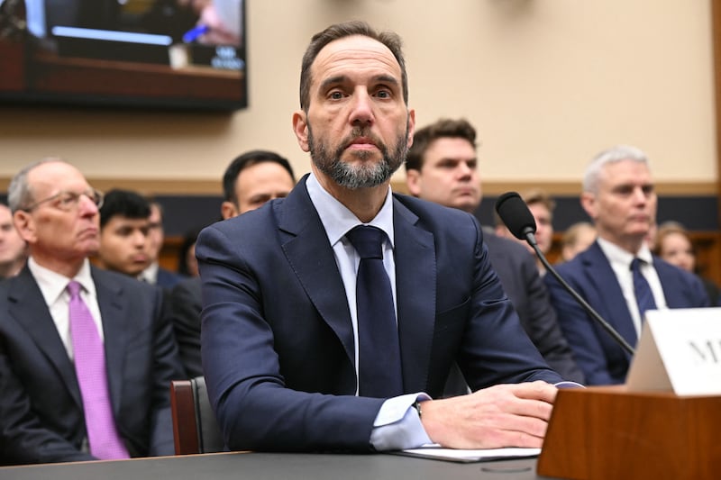 Former Special Counsel Jack Smith testifies before the House Judiciary Committee about his investigations into President Donald Trump on January 22, 2026.