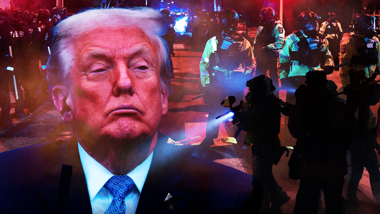 Donald Trump illustration