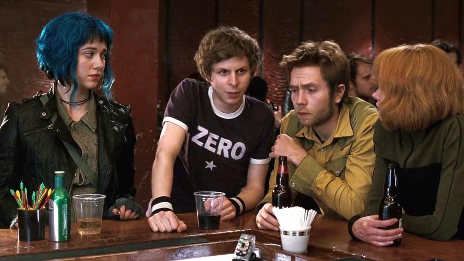 The cast of Scott Pilgrim vs. the World
