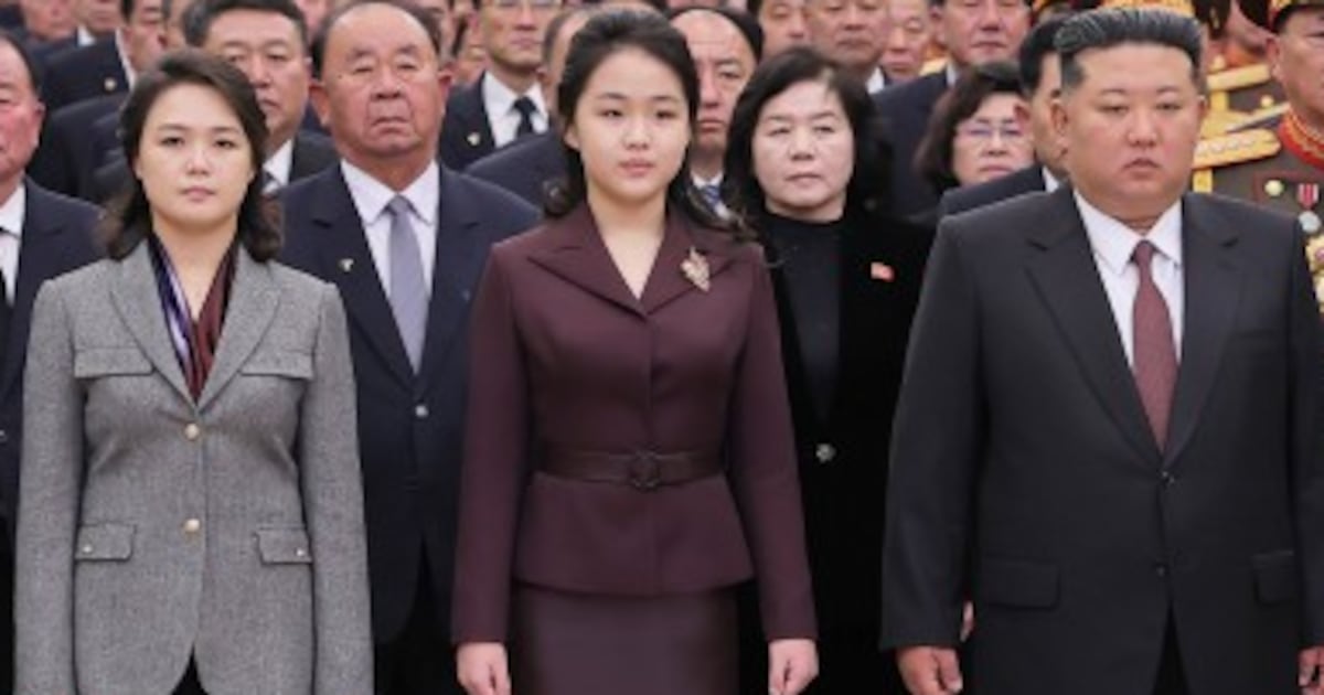 Kim Jong Un’s Daughter, 13, Fuels Succession Rumors With Major Public Event