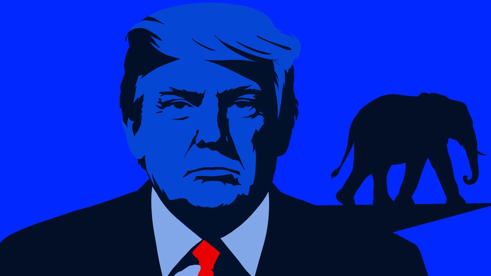 Donald Trump illustration