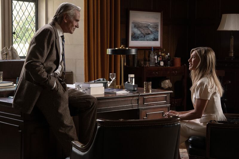 Jeremy Irons and Jennifer Aniston.