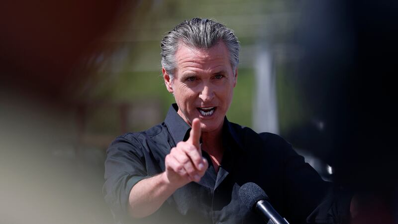 California Governor Gavin Newsom