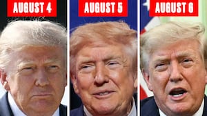 Comparison of Trump's hair.