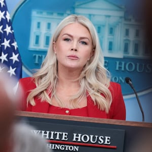 White House Press Secretary Karoline Leavitt holds a press briefing at the White House in Washington, D.C., U.S., July 23, 2026. REUTERS/Jonathan Ernst