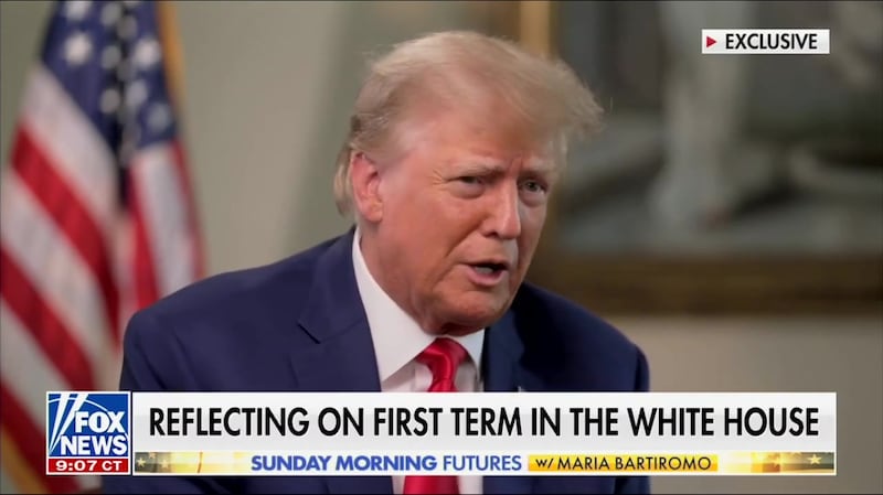 Maria Bartiromo tells Trump he didn't drain the swamp