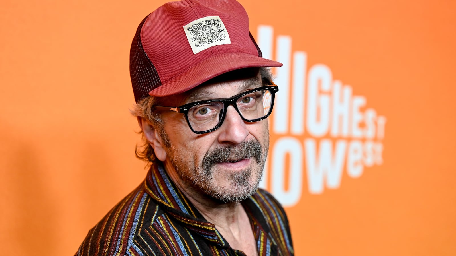 Marc Maron at Apple Original Films And A24's "Highest 2 Lowest" Los Angeles Premiere held at The Academy Museum on August 13, 2025 in Los Angeles, California. (Photo by Gilbert Flores/Variety via Getty Images)
