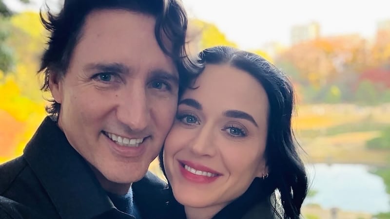 Katy Perry and Justin Trudeau