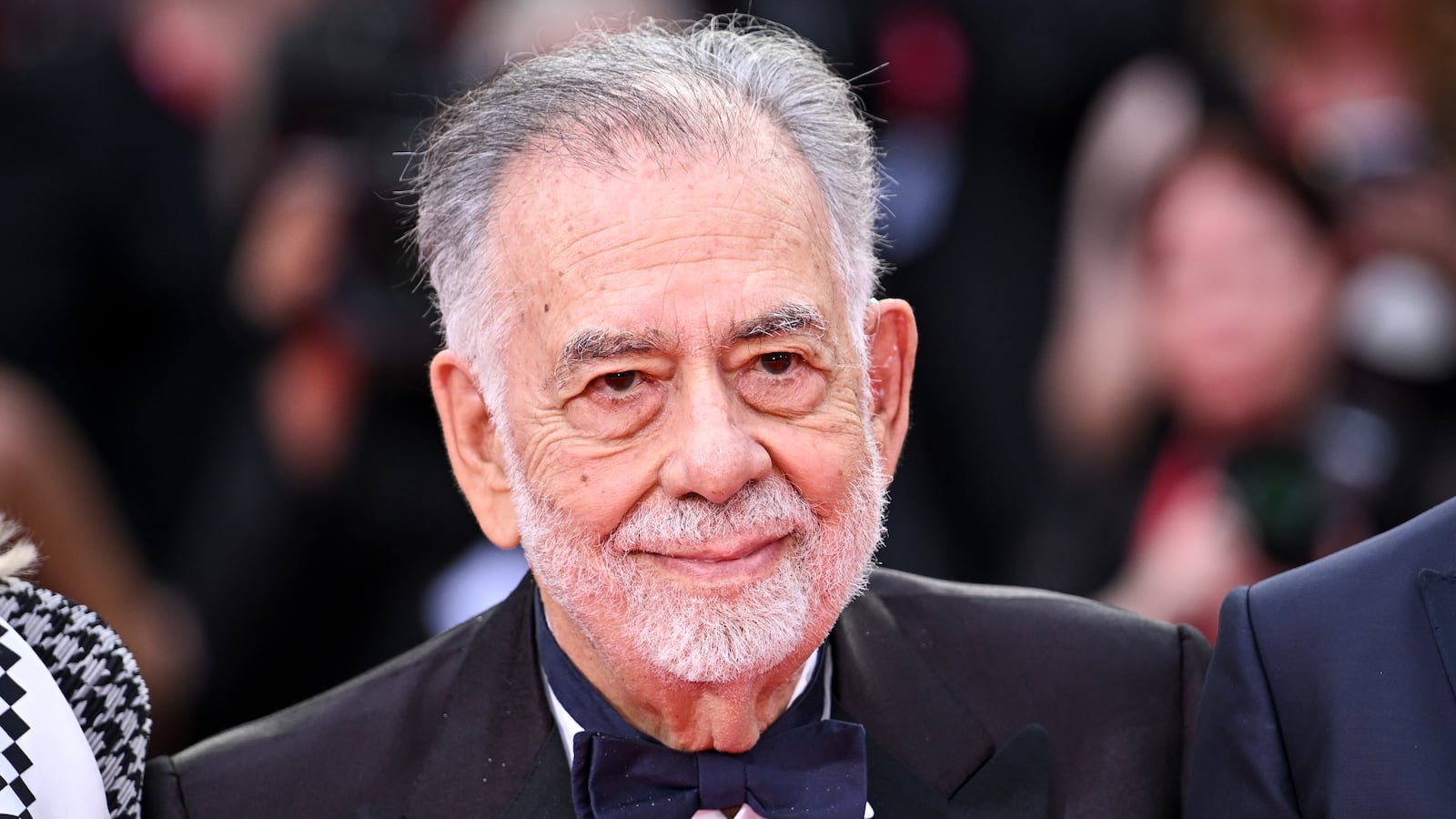 VENICE, ITALY - AUGUST 27: Francis Ford Coppola attends the "La Grazia" red carpet during the 82nd Venice International Film Festival on August 27, 2025 in Venice, Italy.