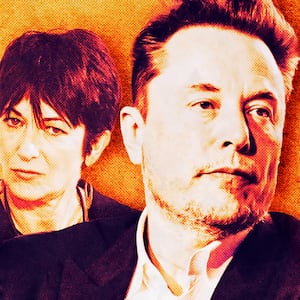 Ghislaine Maxwell and Elon Musk