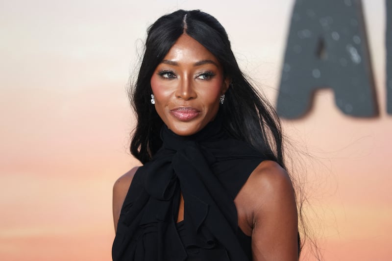 Naomi Campbell attends the London premiere for the movie "One Battle After Another" in London, Britain, September 16, 2025.