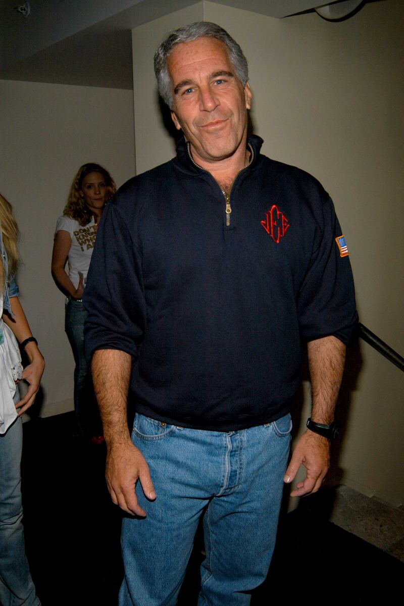 NEW YORK, NY - MAY 18: Jeffrey Epstein attends Launch of RADAR MAGAZINE at Hotel QT on May 18, 2005.