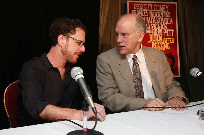 Writer/Director/Producer Ethan Coen and John Malkovich