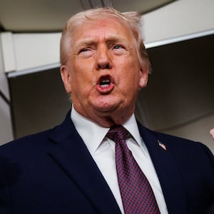 President Donald Trump claimed the U.S. would have to pay back trillions if the Supreme Court ruled against his widespread tariffs ahead of the looming decision.