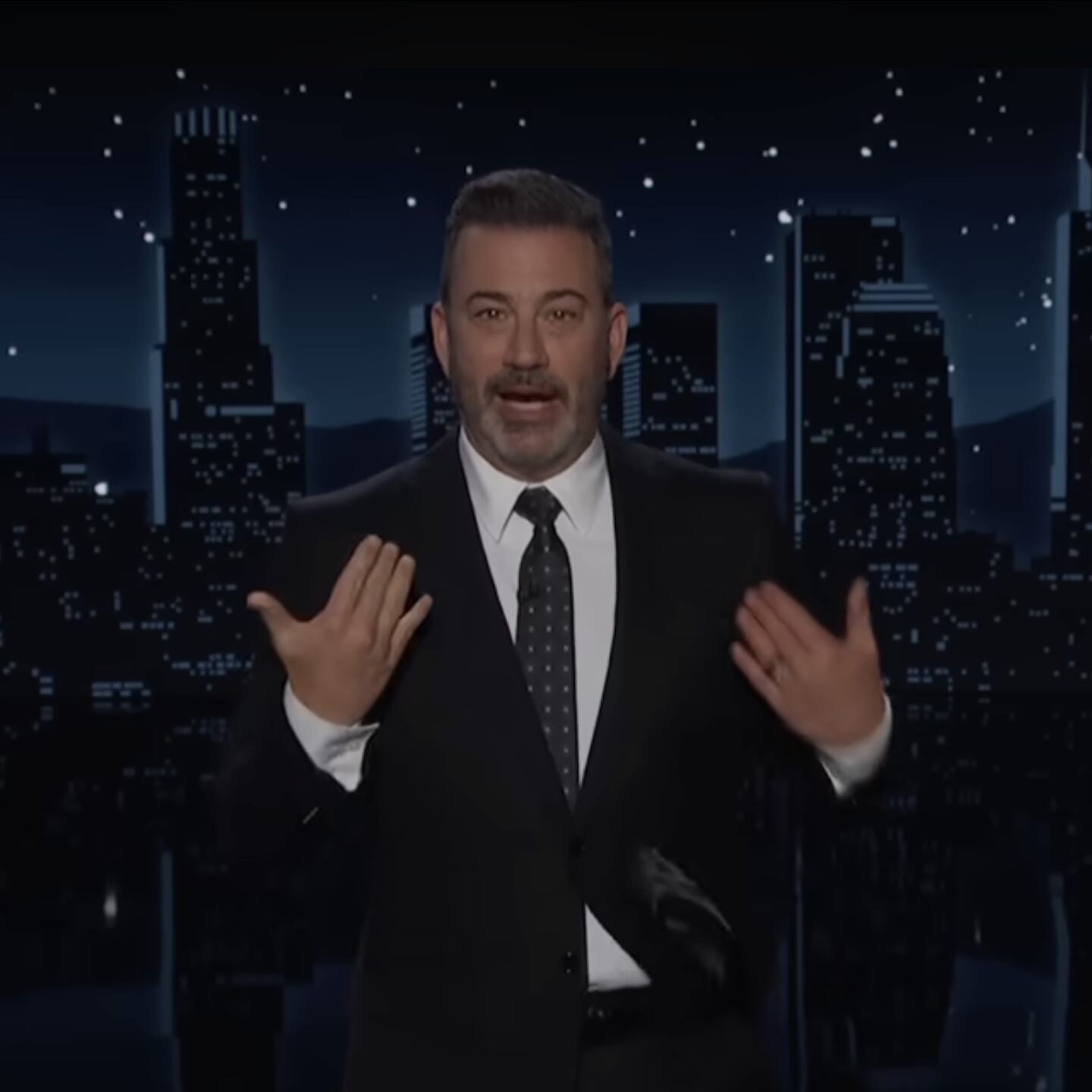 Jimmy Kimmel Roasts President Donald Trump's Fat-Shaming Thanksgiving Dig  at Illinois Governor JB Pritzker