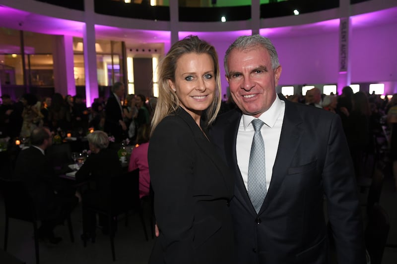 Carsten Spohr, CEO of Lufthansa, and his wife Vivian Spohr