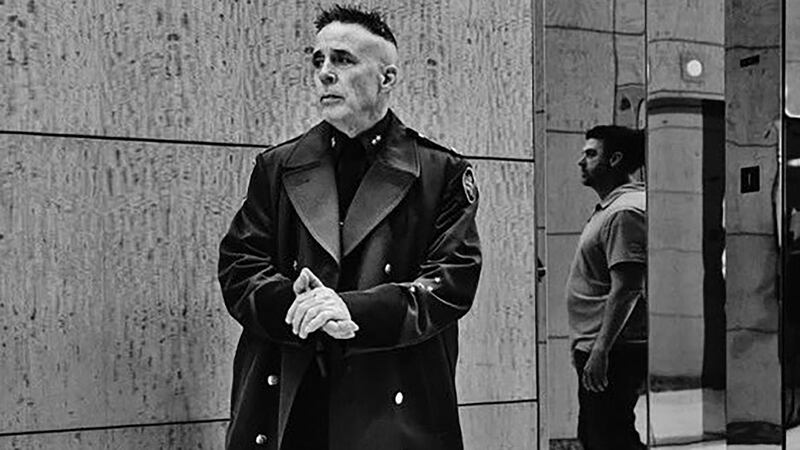 The black and white photo of Border Patrol chief Gregory Bovino in a long SS-style trenchcoat sparked 'Nazi' memes.