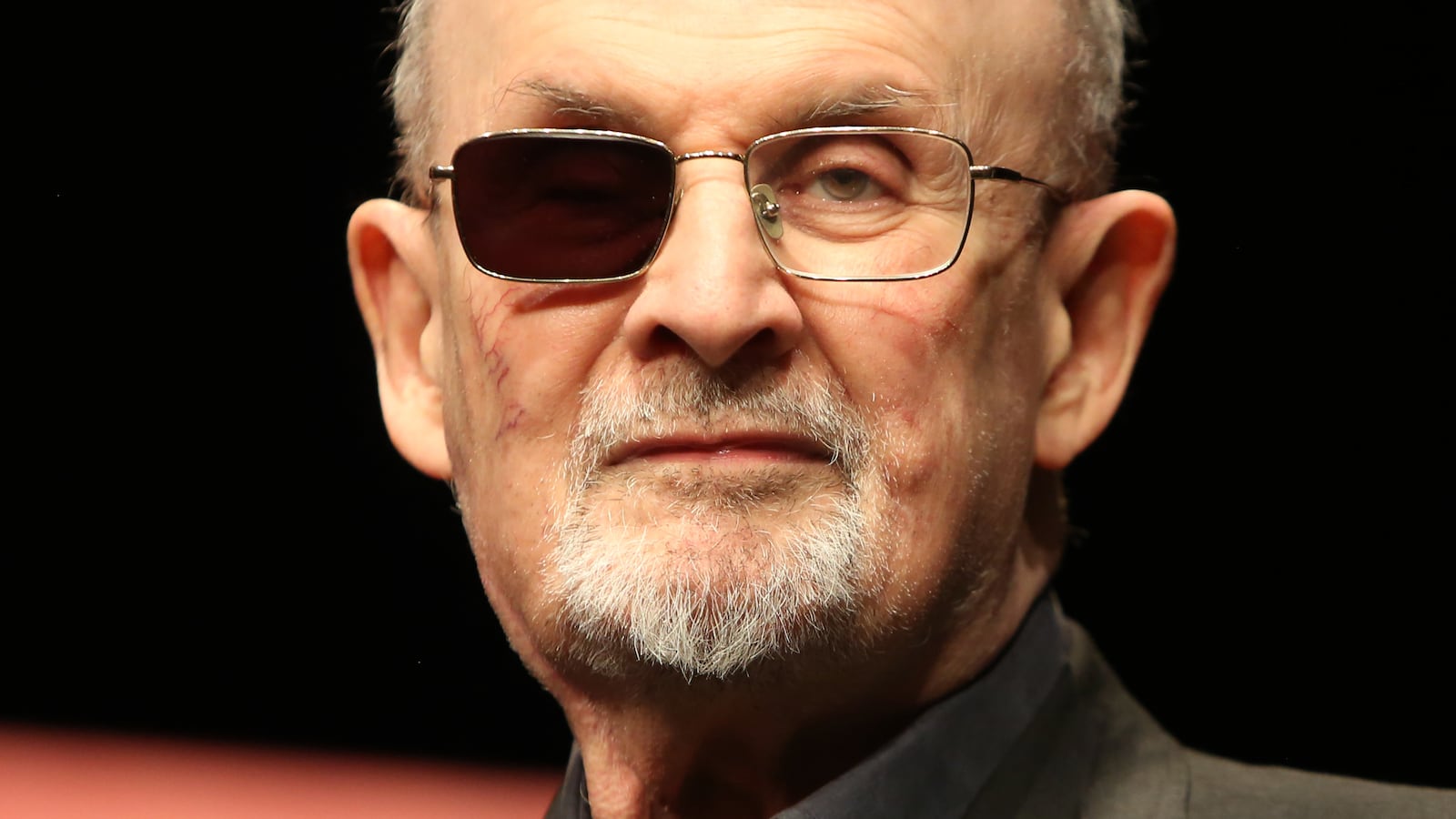 Author Salman Rushdie.