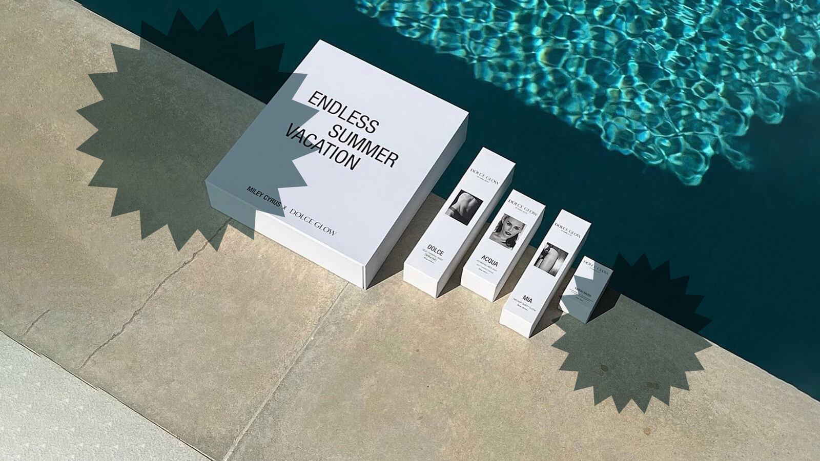 Dolce Glow x Miley Cyrus self-tanner collection 2023