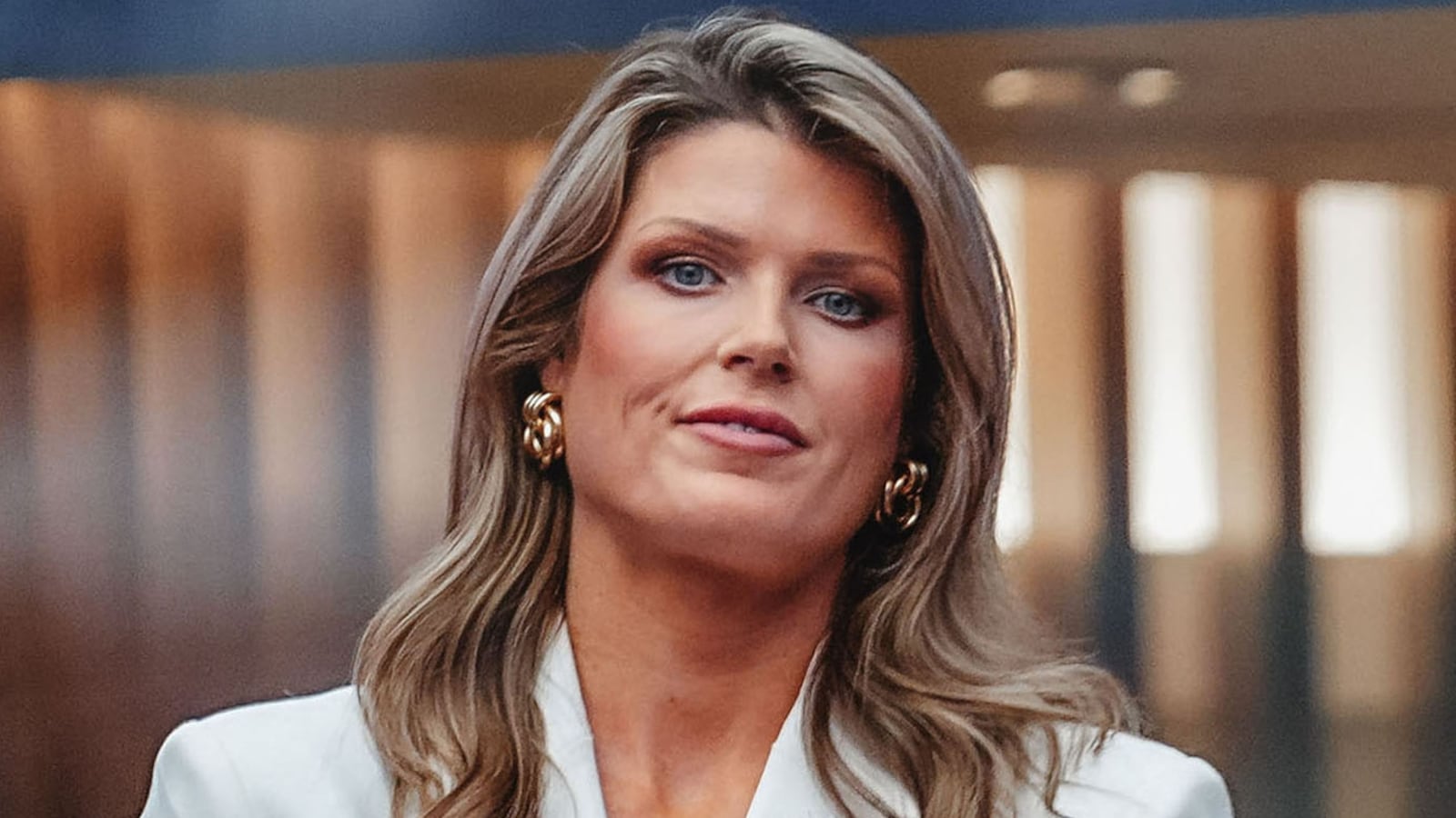 Lindsey Halligan at the Men's Singles Final on Day 15 of the 2025 US Open Tennis Championships at the USTA Billie Jean King National Tennis Center on September 07, 2025 in Flushing Meadows, Queens, New York City.