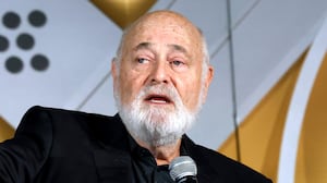 HOLLYWOOD, CALIFORNIA - APRIL 25: Rob Reiner speaks onstage at the screening of "Misery" during the 2025 TCM Classic Film Festival at TCL Chinese Theatre on April 25, 2025 in Hollywood, California. (Photo by Jesse Grant/Getty Images for TCM)