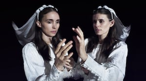 Kate Mara and Rooney Mara in Bucking Fastard.
