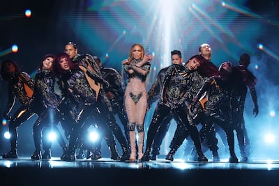 Jennifer Lopez Shocks Fans With Raunchy AMAs Performance