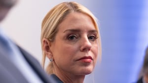 WASHINGTON, DC - FEBRUARY 20: U.S. US Attorney General Pam Bondi attends a press briefing held at the White House February 20, 2026 in Washington, DC. The U.S. Supreme Court today ruled against Trump's use of emergency powers to implement international trade tariffs, a central portion of the administration's core economic policy.(Photo by Aaron Schwartz/Getty Images)