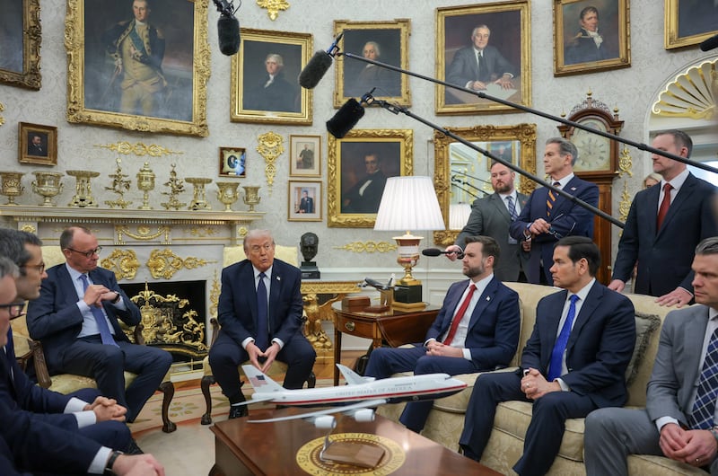 "It happened all very quickly," Trump said when asked about why evacuations hadn't been planned. "I thought we were going to have a situation where we were going to be attacked."