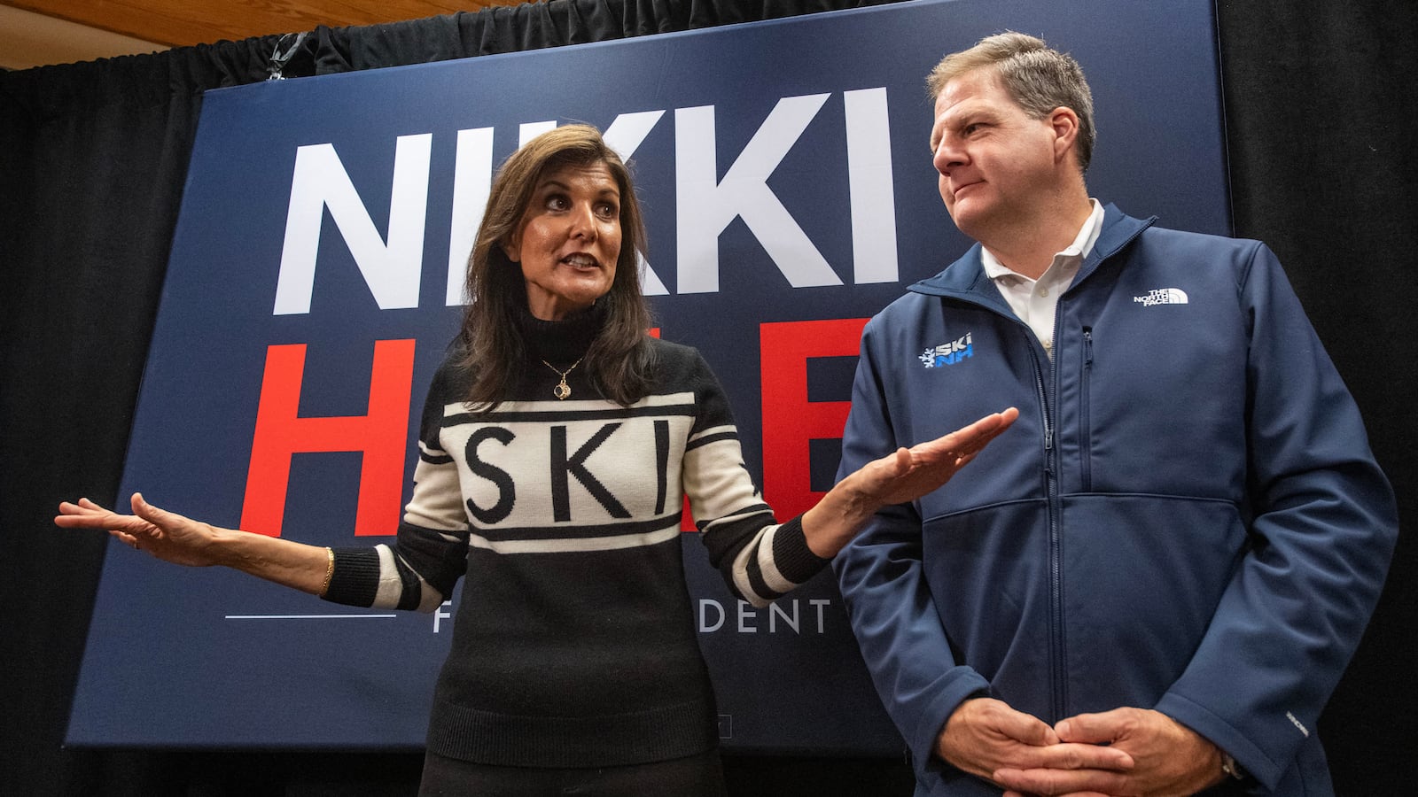 Nikki Haley and Chris Sununu