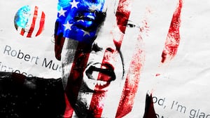 Donald Trump's angry Truth Social post.