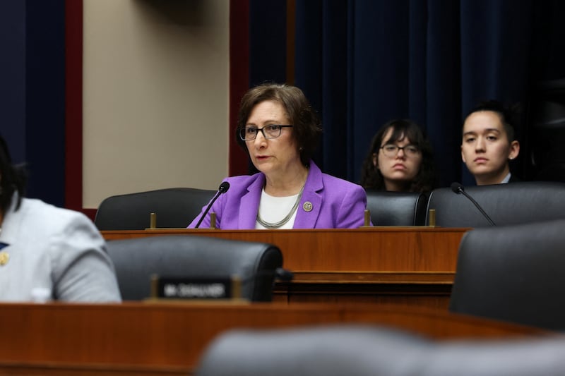Rep. Suzanne Bonamici (D-OR) speaks during a House Education and the Workforce Committee hearing on pro-Palestinian protests on college campuses, on Capitol Hill in Washington, U.S., May 23, 2024. REUTERS/Amanda Andrade-Rhoades